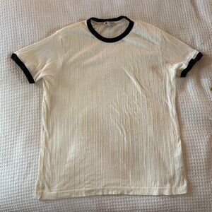 Club Monaco Ribbed T Shirt